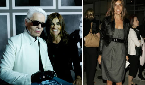 Carine Roitfeld - Karl Lagerfeld