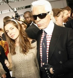 Diät der Stars: Charlotte Casiraghi und Karl Lagerfeld