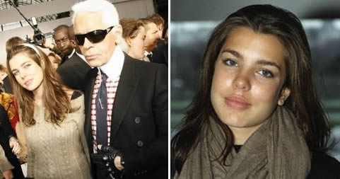 Diät der Stars: Charlotte Casiraghi und Karl Lagerfeld