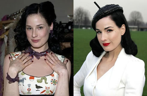 Von teese ungeschminkt dita Dita von