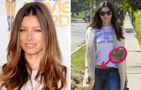 Style der Stars: Jessica Biel tattoo