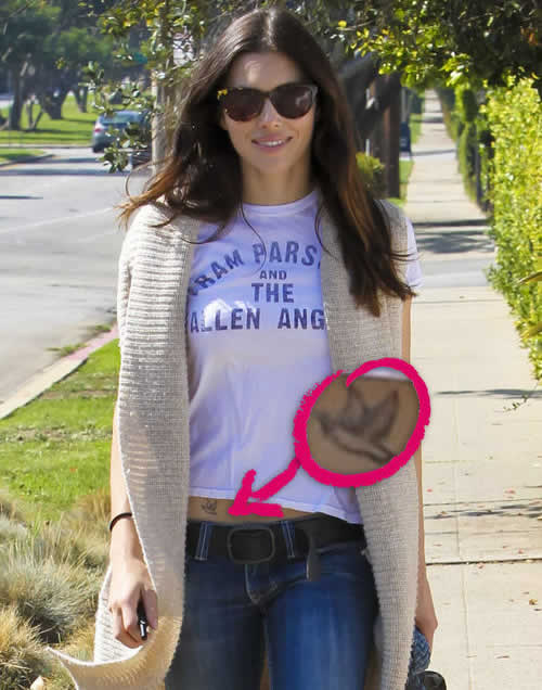 Style der Stars: Jessica Biel tattoo