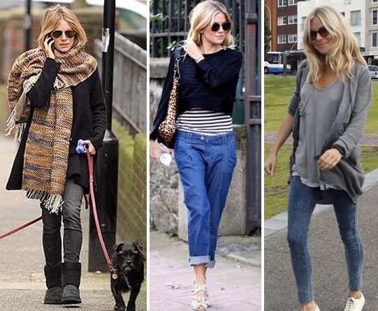 Style der Stars: Starstyle von Sienna Miller - Bobo Chic