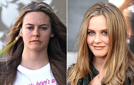 Stars ungeschminkt: Alicia Silverstone ungeschminkt