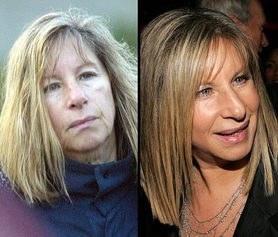 Stars ungeschminkt: Barbara Streisand ungeschminkt