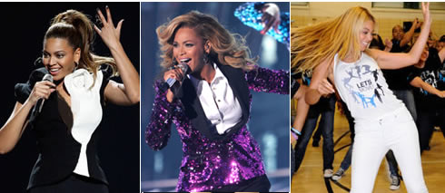 Übungen, Gewicht zu verlieren: Beyoncé