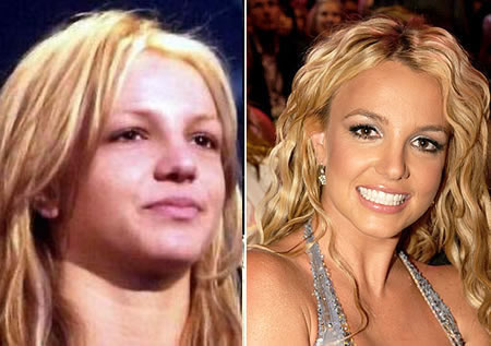 Stars ungeschminkt: Britney Spears ungeschminkt