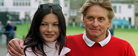 bungen, Gewicht zu verlieren: Catherine Zeta-Jones und Michael Douglas - Golf