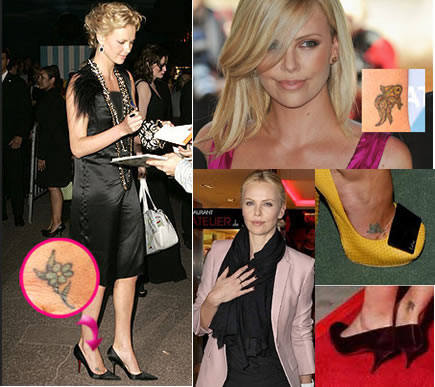 Style der Stars: Charlize Theron tattoo