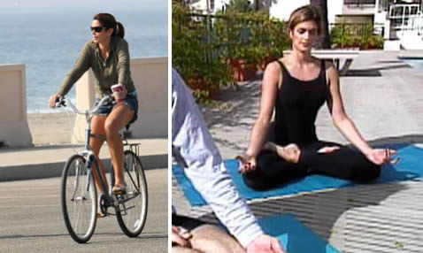 Diät der Stars: Cindy Crawford Yoga