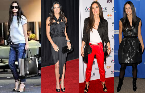 Diät der Stars: Style der Demi Moore