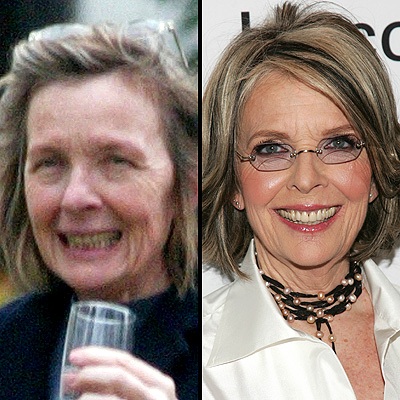 Stars ungeschminkt: Diane Keaton ungeschminkt