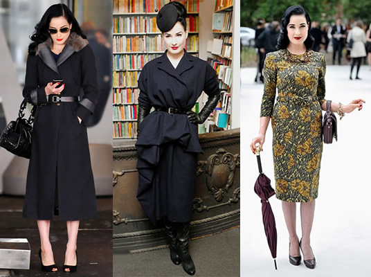 Dita Von Teese: Beautytipps für einen flachen Bauch und eine schlanke Taille wie Dita Von Teese