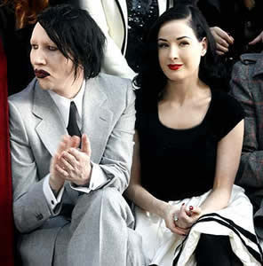 Starstyle: Dita Von Teese und Marilyn Manson