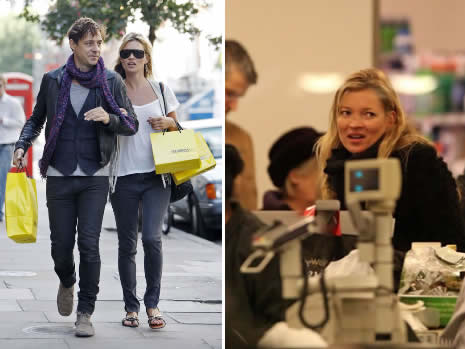 Diät der Stars: Kate Moss Shopping