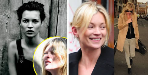 Beauty der Stars: Kate Moss ohne Schminke