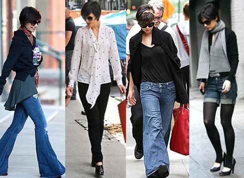 Style der Stars: La leçon jeans de Katie Holmes