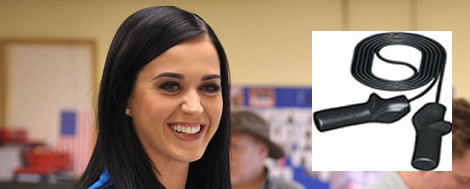 Übungen von Katy Perry: Seilspringen