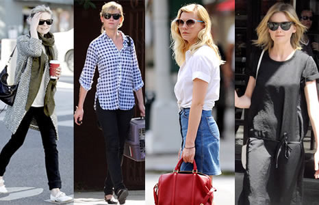 Style der Stars: Starstyle von Kirsten Dunst in Ray-Ban