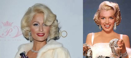 Style der Stars: Marilyn Monroe - Paris Hilton 