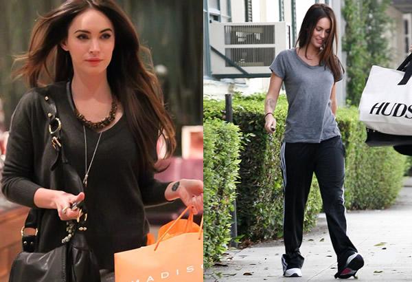 bungen, Gewicht zu verlieren: Megan Fox