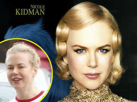 Beauty der Stars: Nicole Kidman ohne Schminke