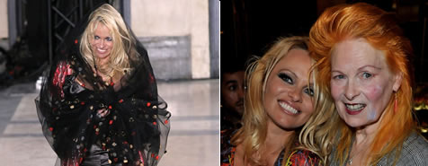 Starstyle: Pamela Anderson und Vivienne Westwood