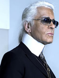 Model-Diät: Karl Lagerfeld