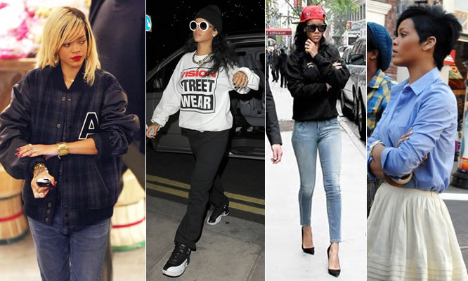 Starlook: Rihanna - Street style