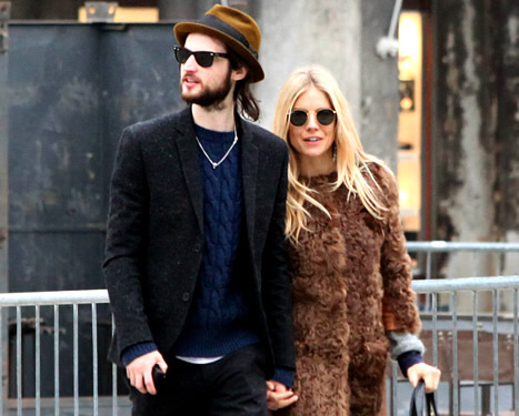 Diät der Stars: Sienna Miller - Tom Sturridge